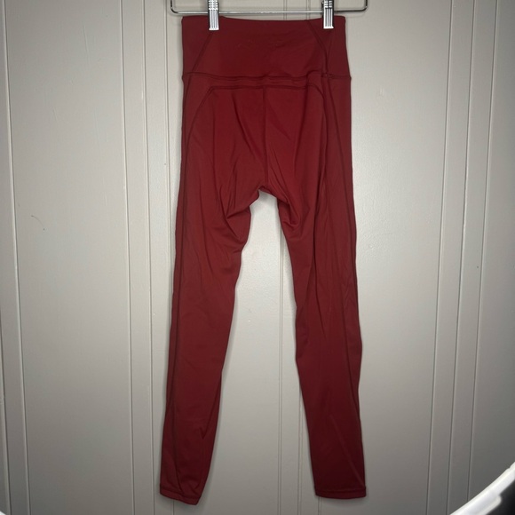 Alphalete Pulse Surge Leggings- Tartan Red - Picture 5 of 15